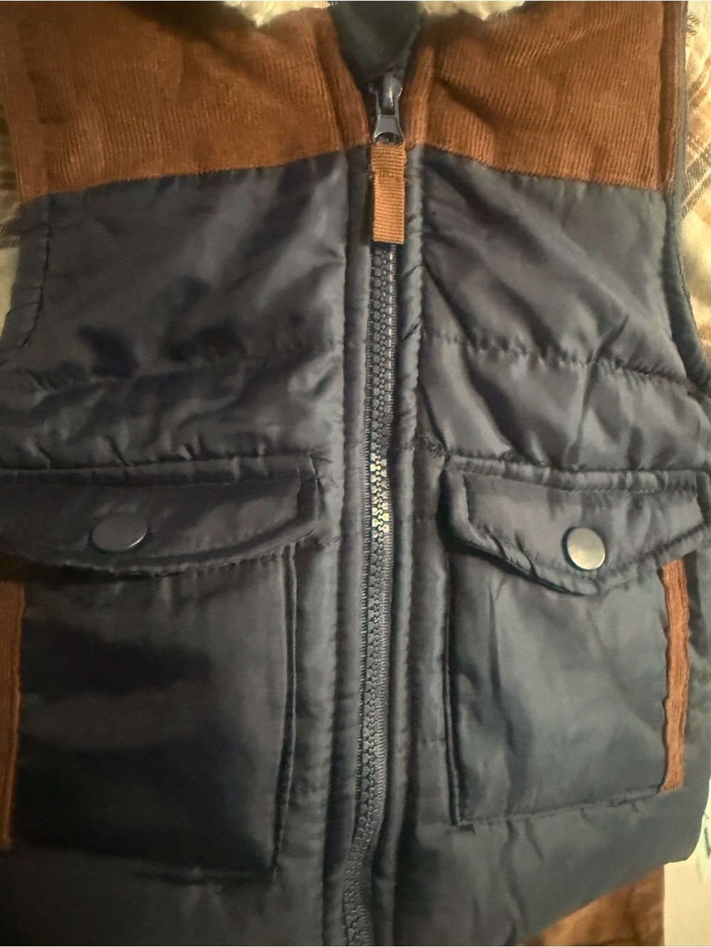 Toddler Navy and Brown 3-Piece Matching Set by Little Lad - Picture 2 of 11
